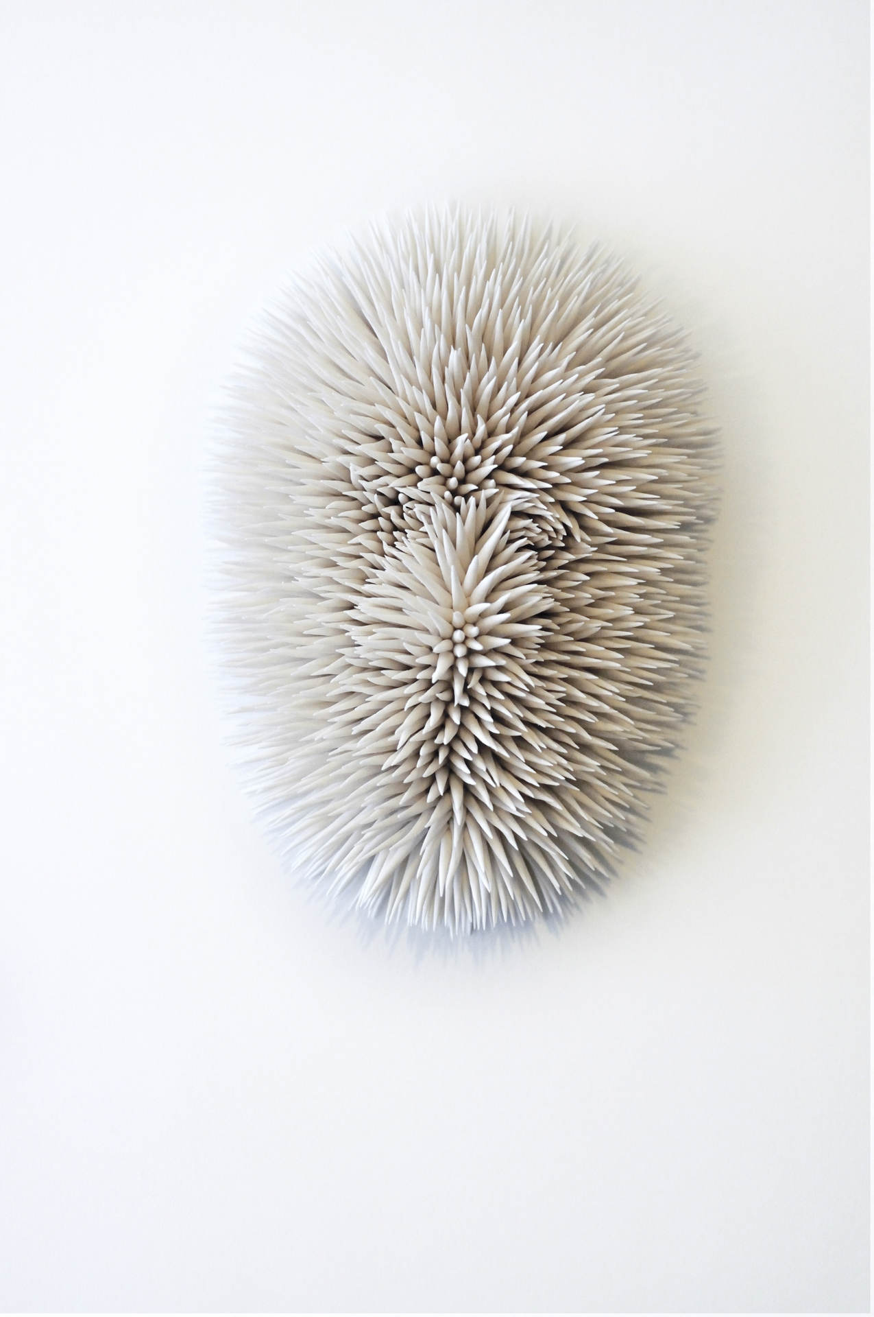 Samuel Yal, Impression / Visages (série) Porcelaine, 30x18x10 cm, 2015